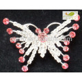 Perno de la broche de la mariposa del Rhinestone